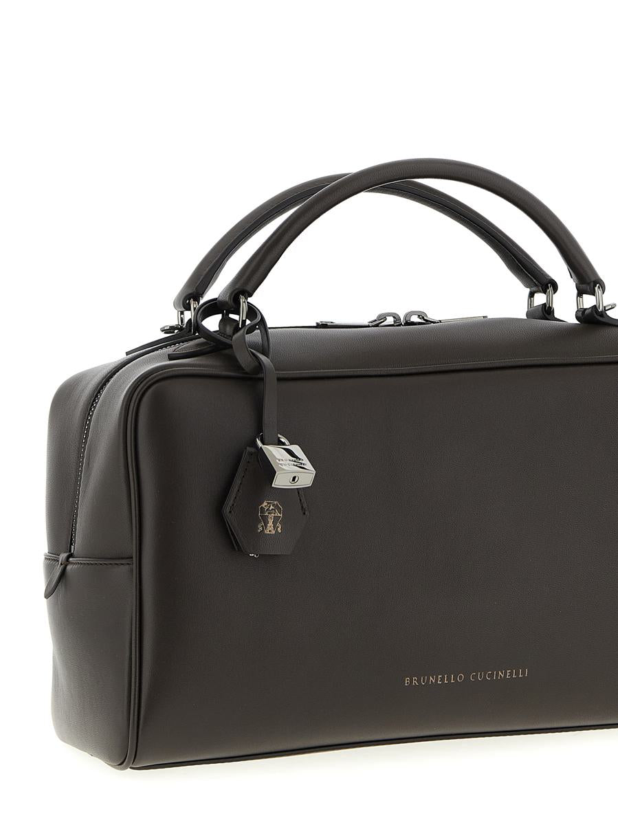 Brunello Cucinelli „Boston Explorer“ mittelgroße Handtasche