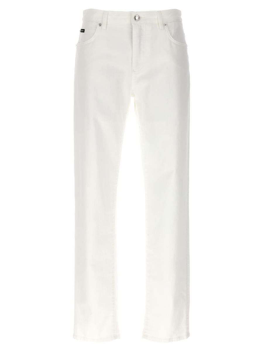 Dolce &amp; Gabbana Jeans mit Logo-Plakette