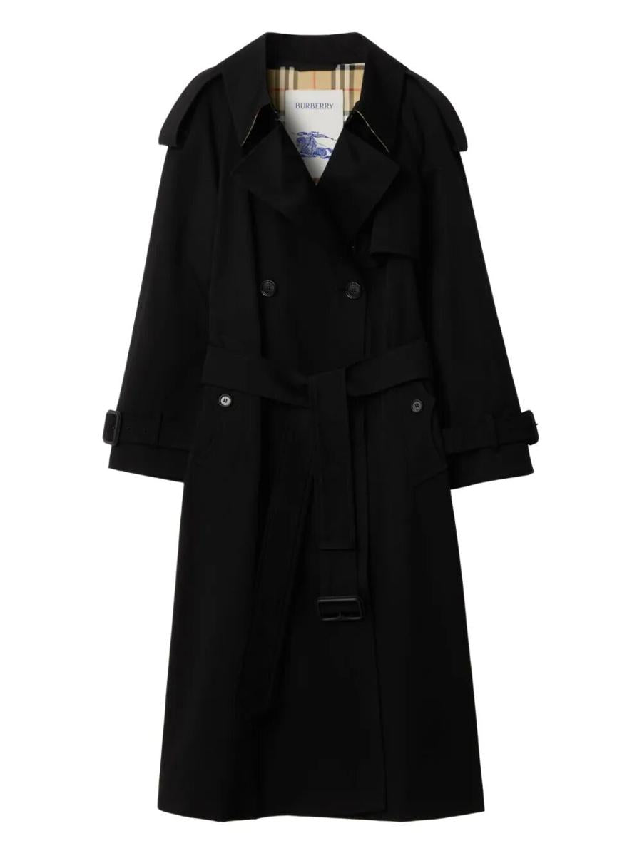 Burberry Langer Gabardine Fitzrovia Trenchcoat Kleidung