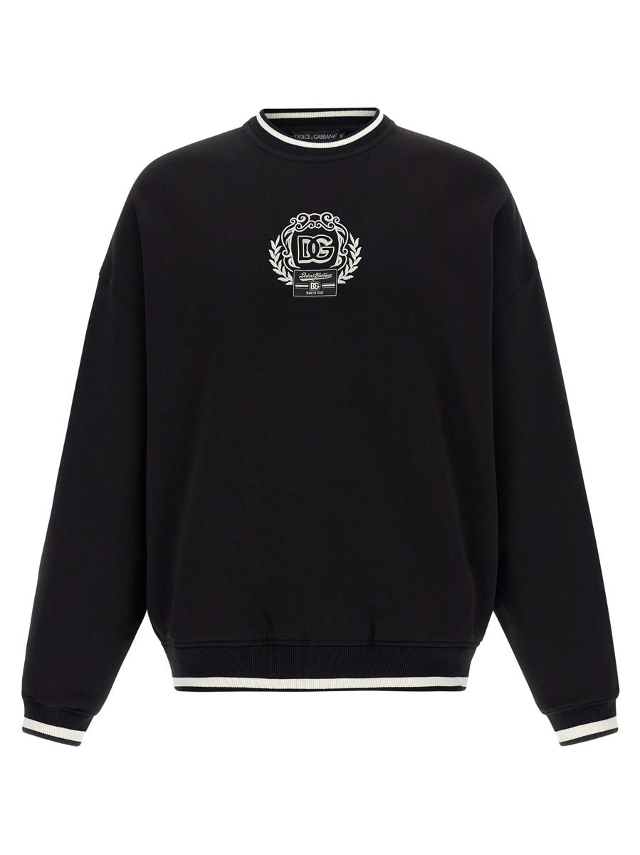Dolce &amp; Gabbana Sweatshirt mit Logo-Stickerei