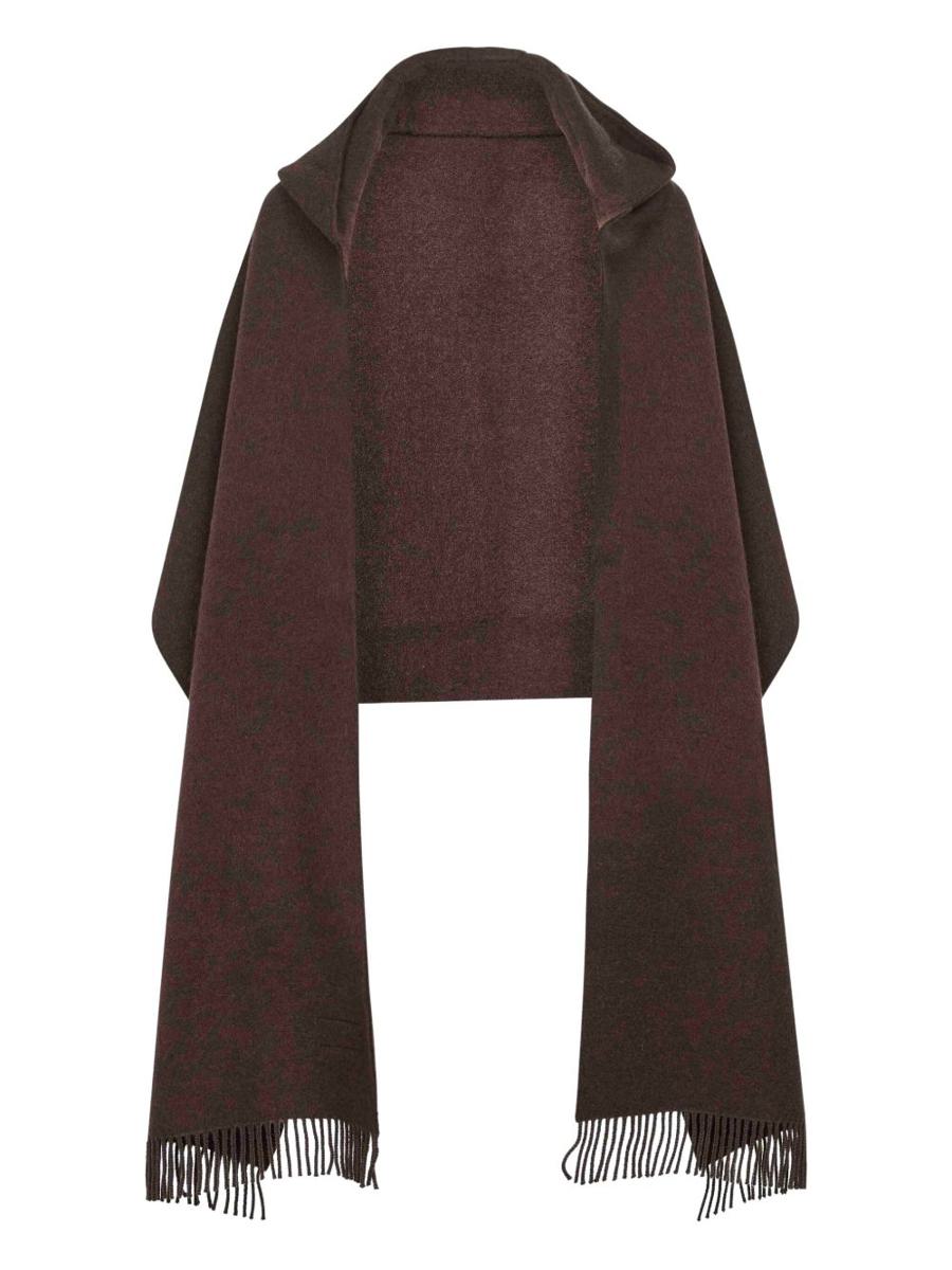 Brunello Cucinelli Kapuzenschal aus Wolle und Kaschmir
