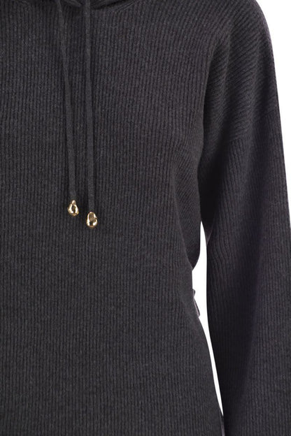Fabiana Filippi – Kapuzenpullover mit englischem Rippenmuster