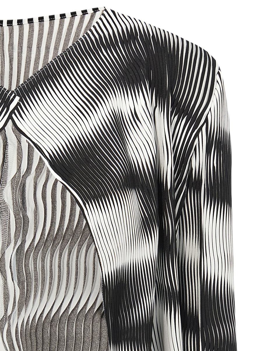 Issey Miyake „Sway Pleats“ Strickjacke
