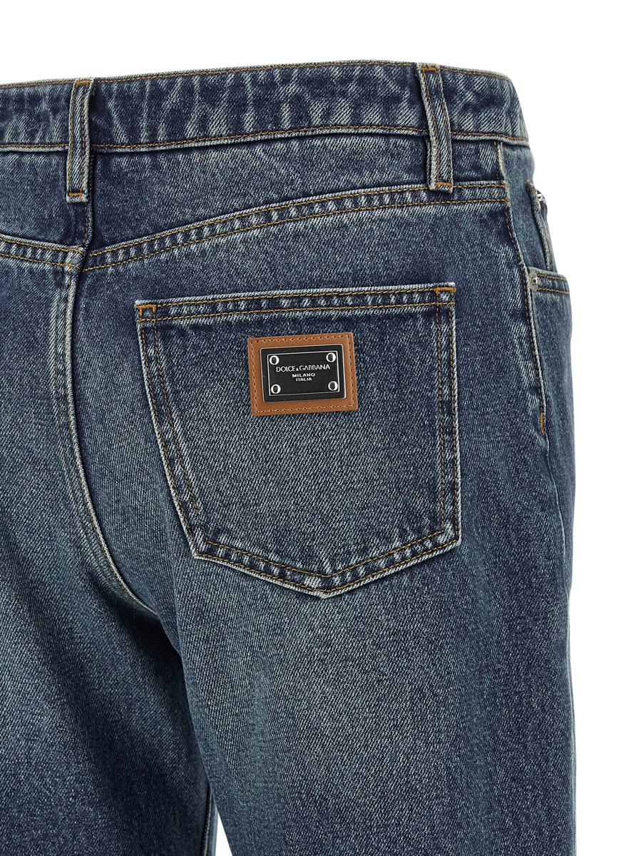 Dolce &amp; Gabbana Jeans mit Logo-Etikett
