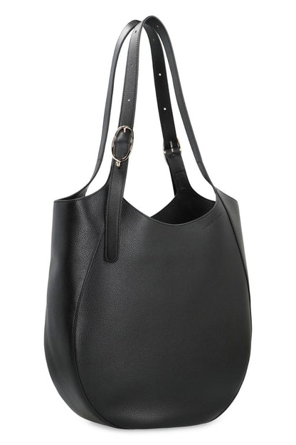 Longchamp Le Foulonné XL-Einkaufstasche aus glattem Leder