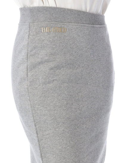 The Attico Fleece-Midirock