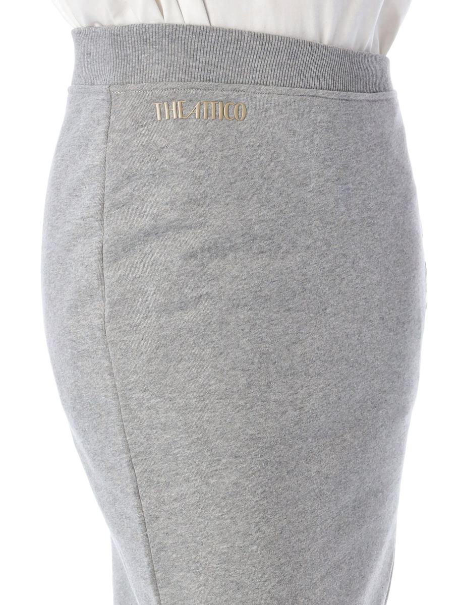 The Attico Fleece-Midirock