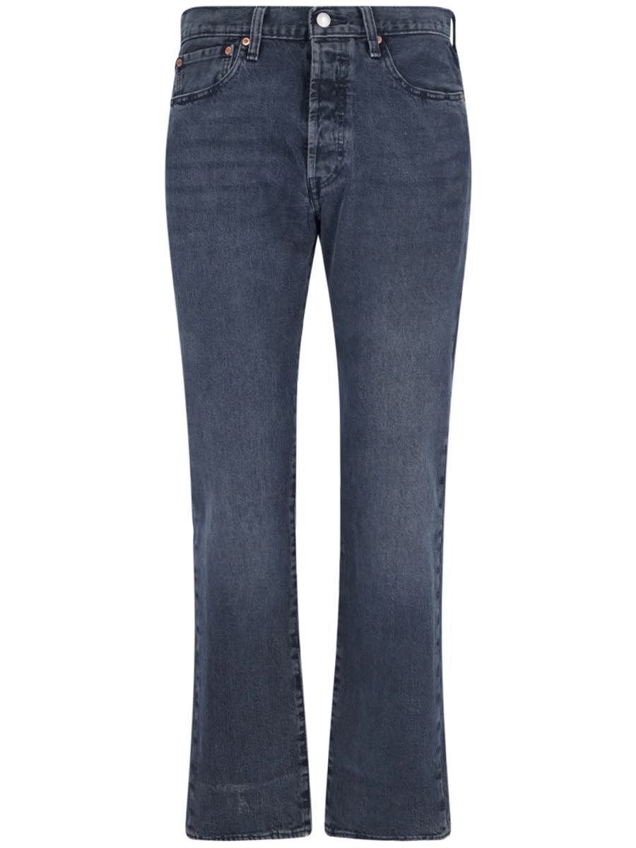 Levi'S 501 Original Blau Schwarz Stretch Kleidung