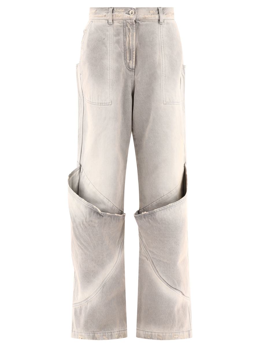 Die Attico Wide Leg Jeans