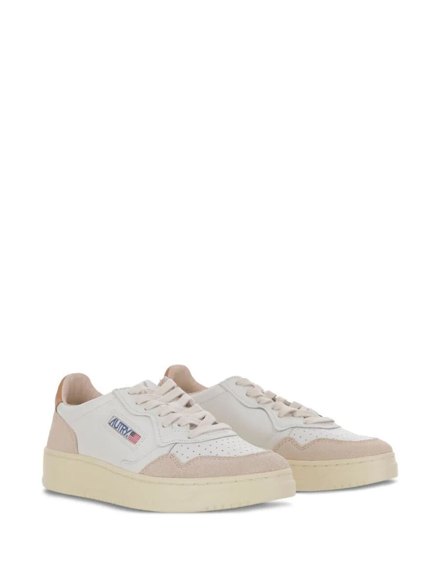 Autry „Medalist Low“ Wildleder-Sneakers