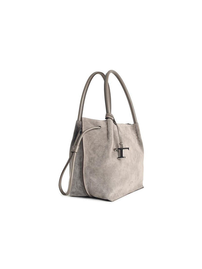 Tod'S Graue Wildledertasche