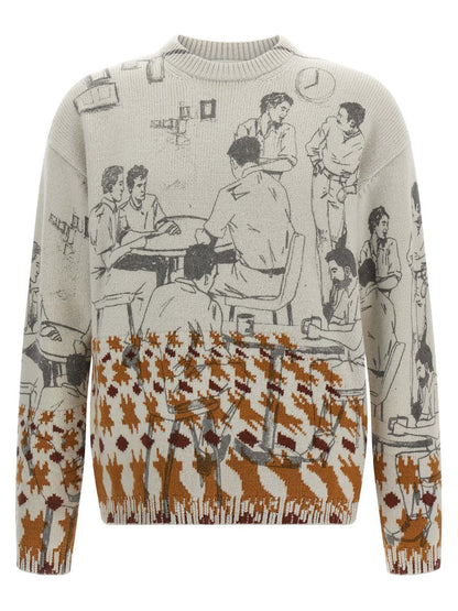 JW Anderson Pullover mit Jacquardmuster