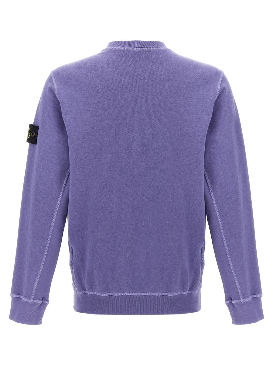 Sweatshirt mit Logo-Aufnäher von Stone Island