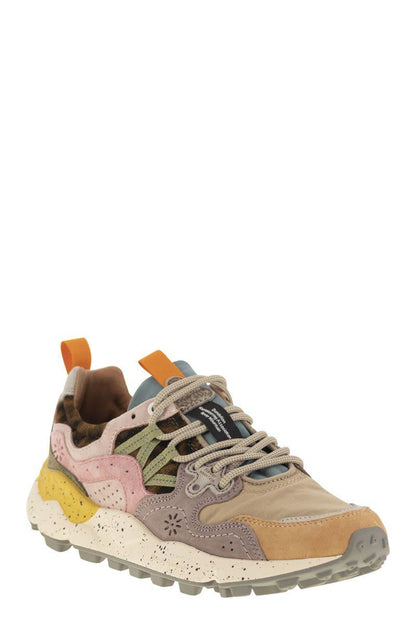 Flower Mountain Yamano 3 - Sneakers aus Wildleder und Funktionsgewebe