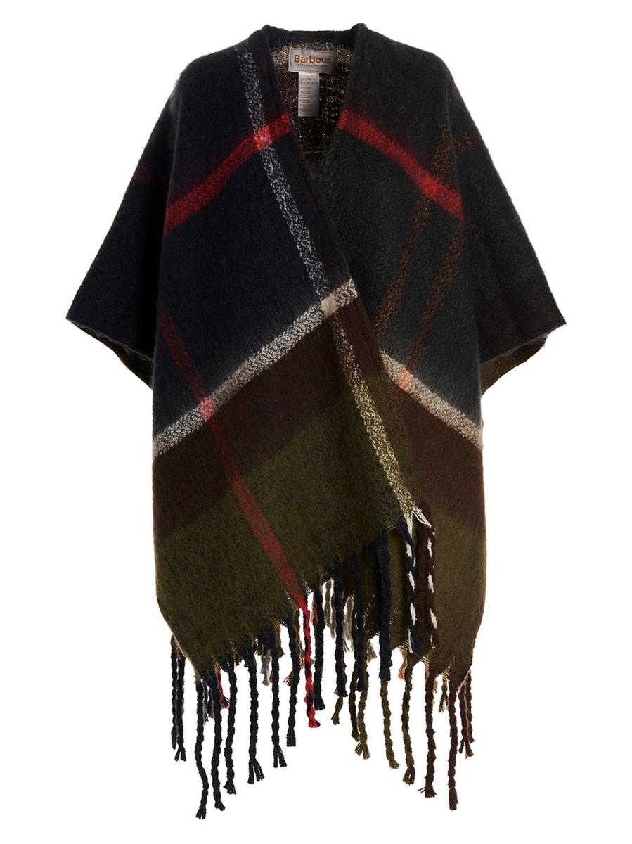 Barbour-Umhang „Isla Boucle Serape“.