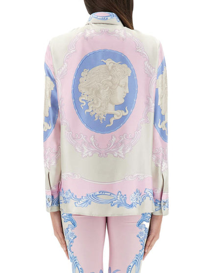 Versace Seidenhemd „Cameo“