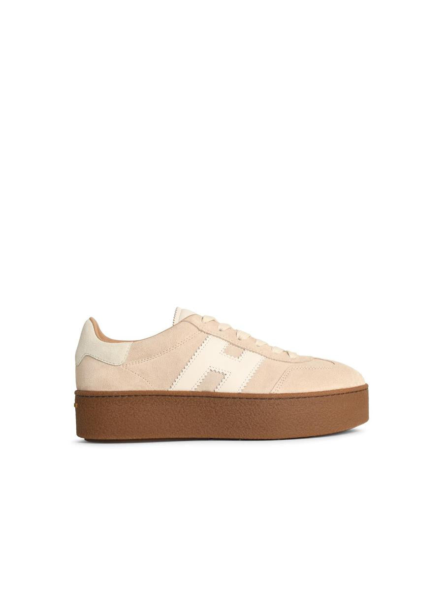 Hogan – H681 – Beige Wildleder-Sneaker