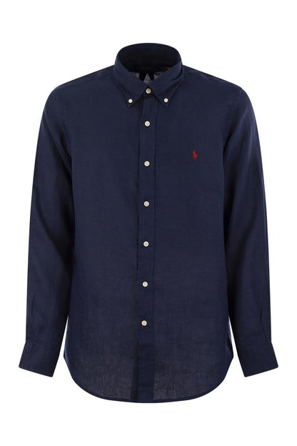 Polo Ralph Lauren Leinenhemd im Custom-Fit
