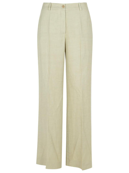 PAROSH Beige Hose aus Viskosemischung
