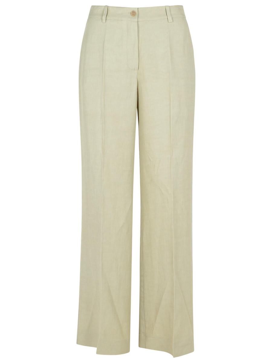 PAROSH Beige Hose aus Viskosemischung