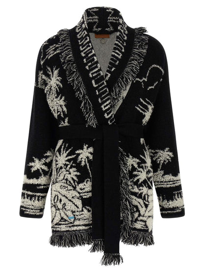 Alanui „Palm Grove Tales“ Strickjacke