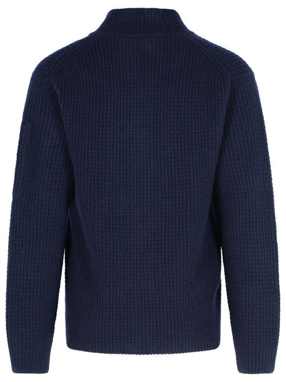 Marineblauer Pullover aus Wollmischung von CP Company