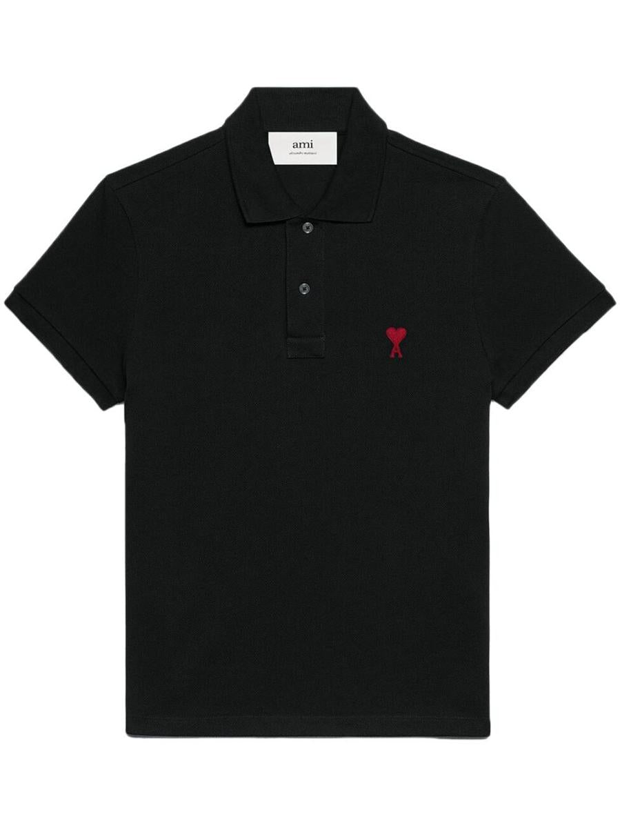 AMI Paris AMI Paris De Coeur Baumwoll-Poloshirt