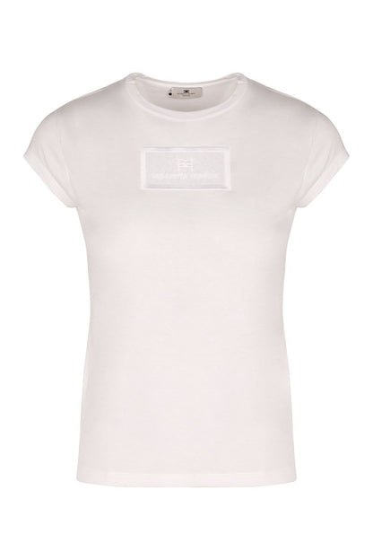 Elisabetta Franchi T-Shirt mit Logo-Print