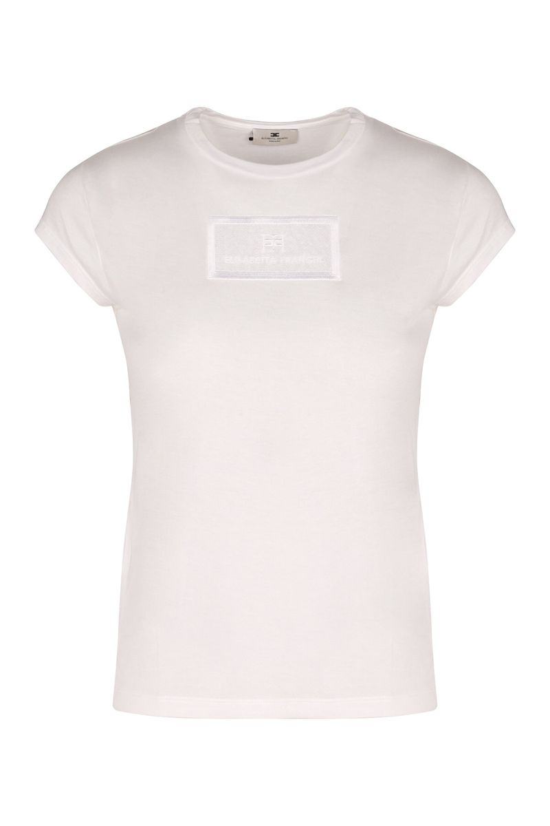 Elisabetta Franchi T-Shirt mit Logo-Print