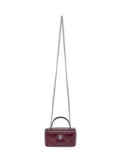 Tory Burch – Burgunderrote Kosmetiktasche von Tory Burch