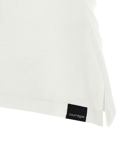 Courrèges „Fitted“-T-Shirt