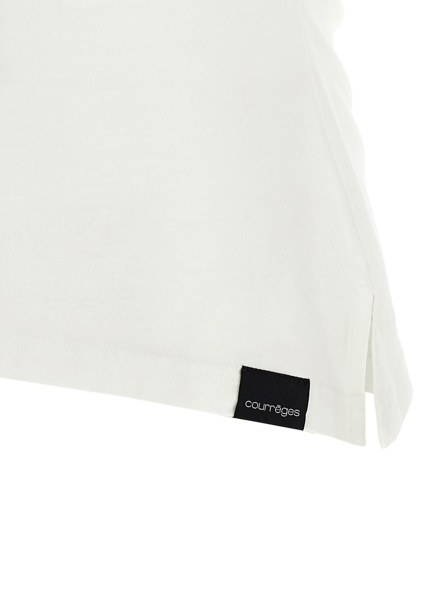 Courrèges „Fitted“-T-Shirt