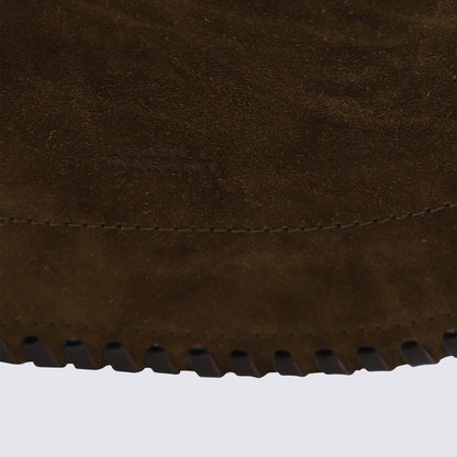 Isabel Marant Braune Leder-Umhängetasche