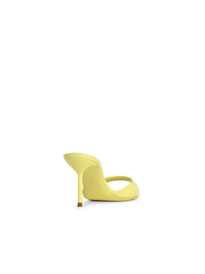Paris Texas „Mule Lidia 70“ gelbe Lederpumps