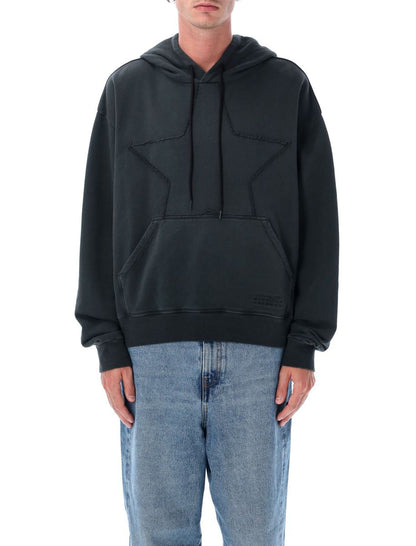MM6 Maison Margiela – Oversize-Kapuzenpullover mit Stern