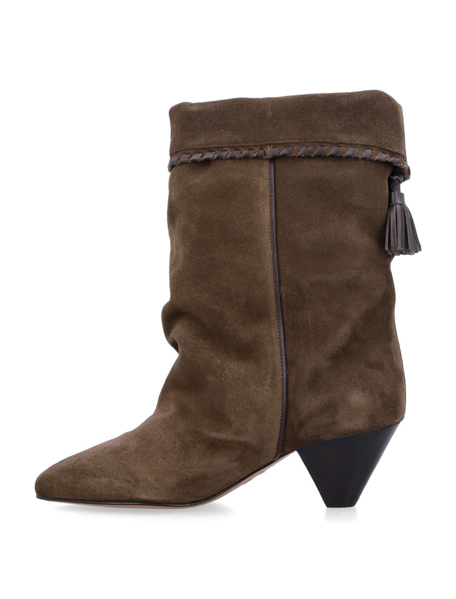 Isabel Marant Dalby drapierte Wildlederstiefel