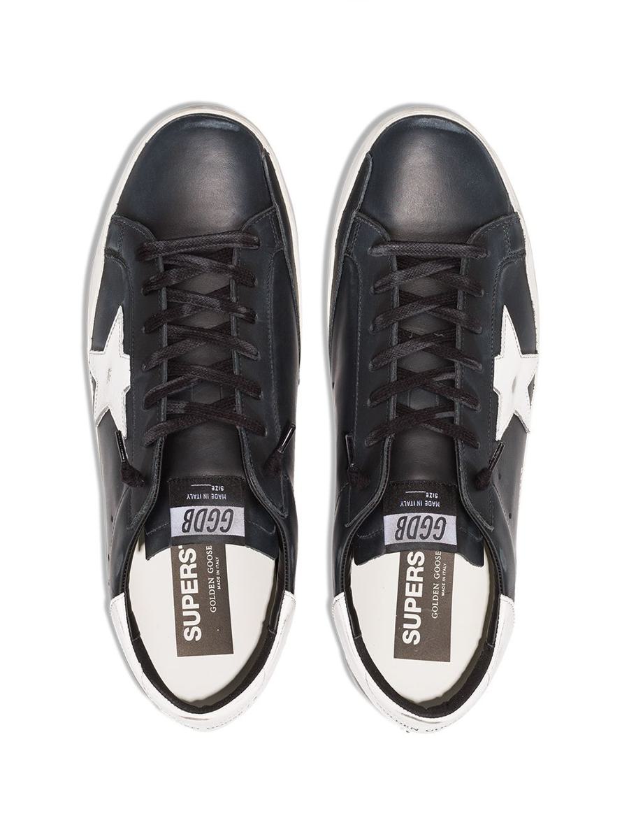 Golden Goose Super Star Leder-Sneaker