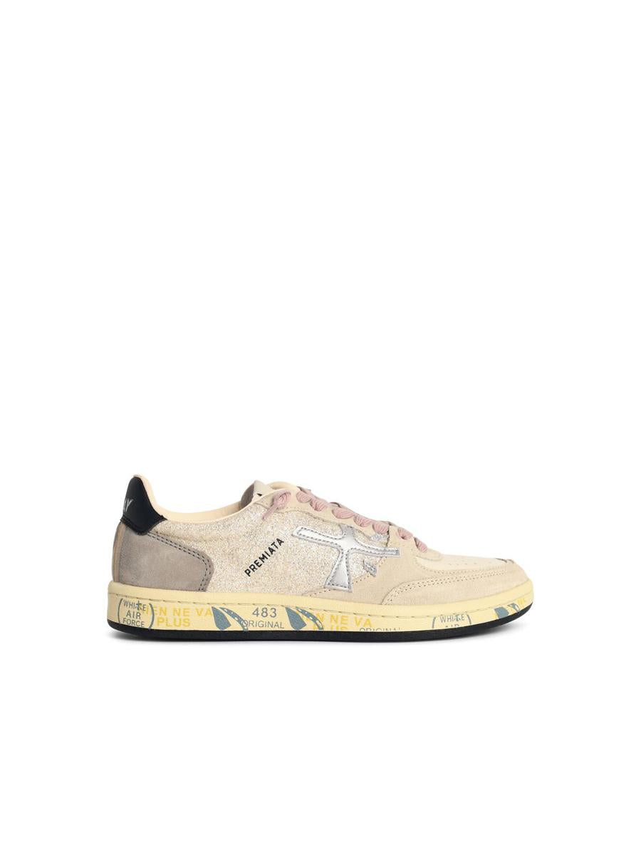 Premiata „Bskt Clay“ – Graue Sneakers aus Ledermischung