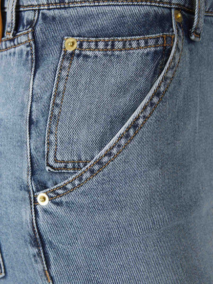 Darkpark – Midirock aus Denim