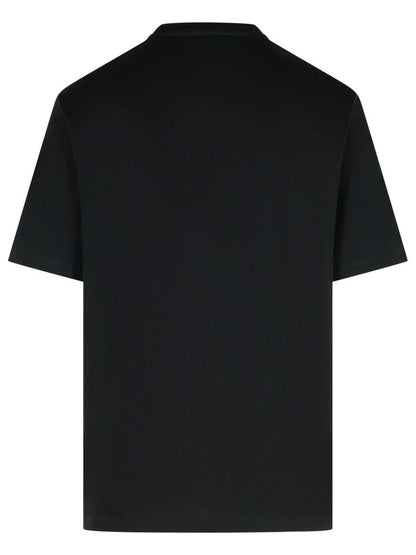 Versace Schwarzes Baumwoll-T-Shirt