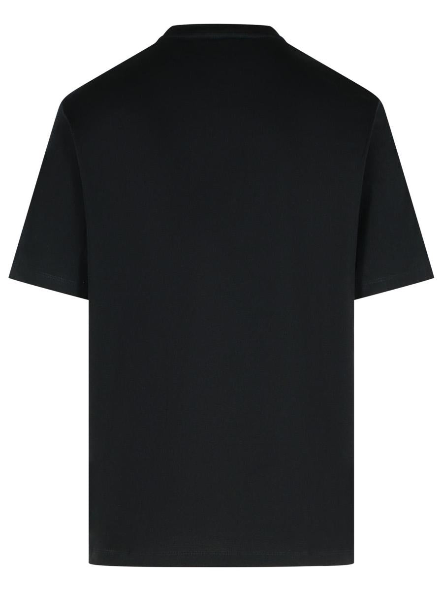 Versace Schwarzes Baumwoll-T-Shirt