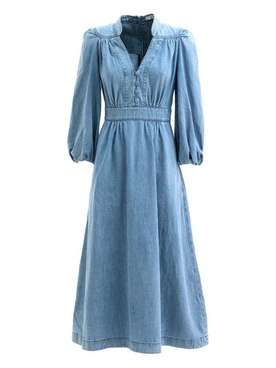 Zimmermann – Midikleid aus Denim