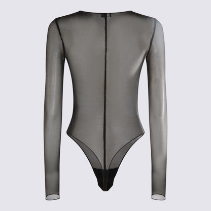 Elisabetta Franchi Schwarzer Body