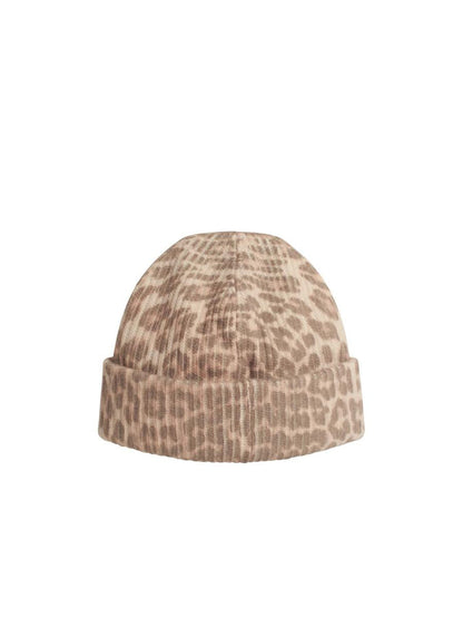 Ganni – Mehrfarbige Beanie „Leo“ aus Wollmischung