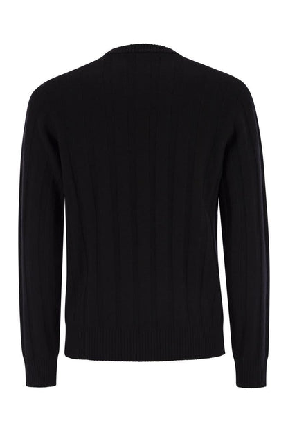 Gerippter Pullover aus Wolle und Kaschmir von Peserico
