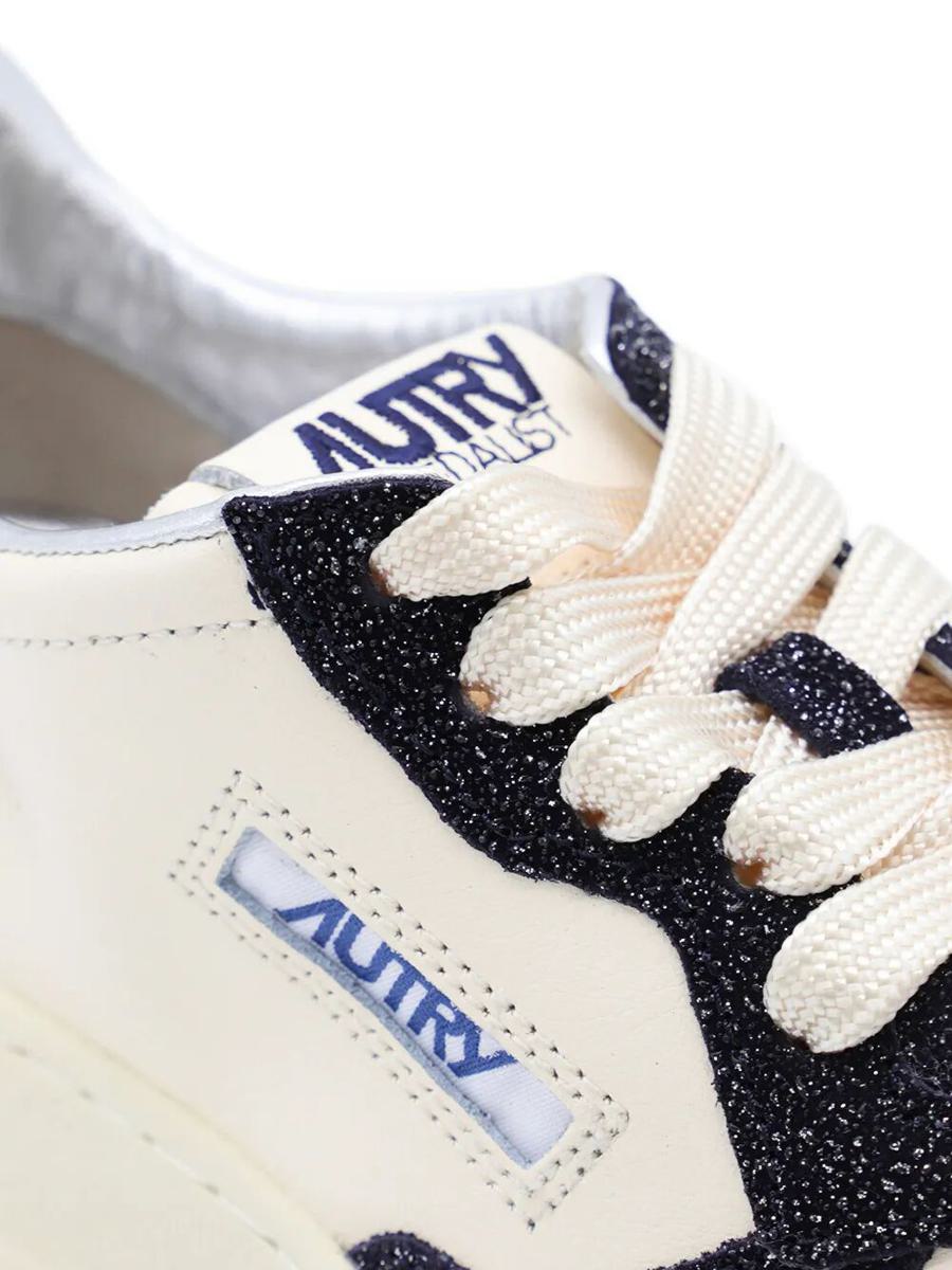 Autry „Medalist Low“ Doppel-Sneakers aus Leder