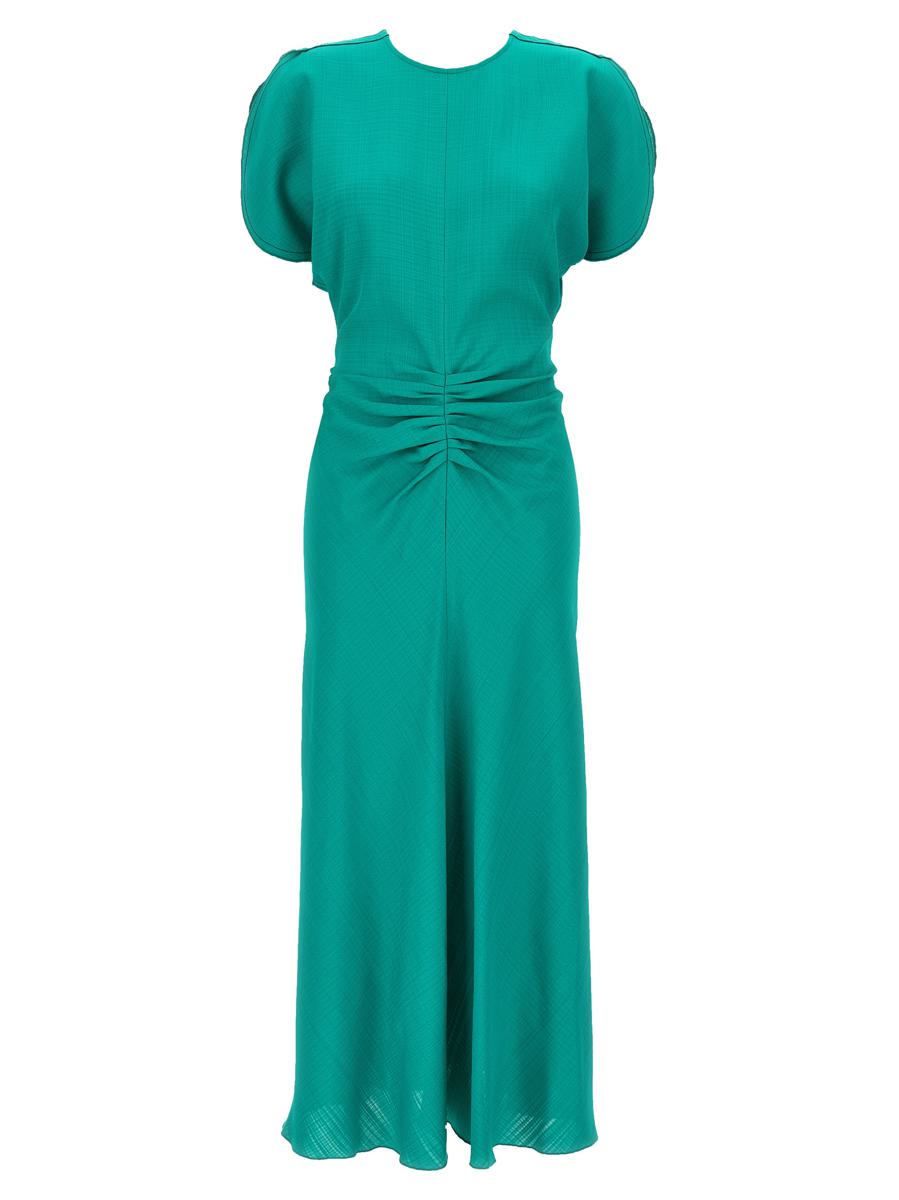 Victoria Beckham – Midikleid mit geraffter Taille