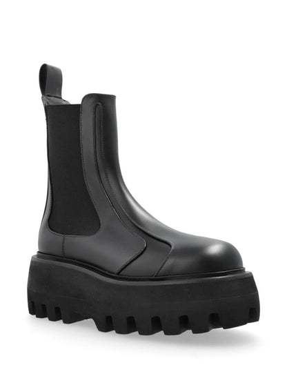 Alexander McQueen – Schwarze Chelsea-Stiefel aus Leder
