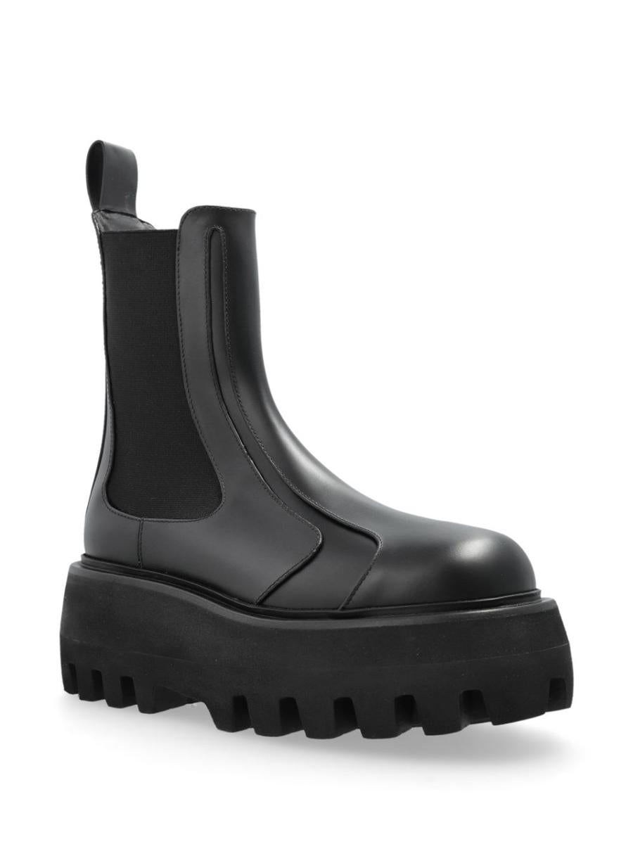 Alexander McQueen – Schwarze Chelsea-Stiefel aus Leder