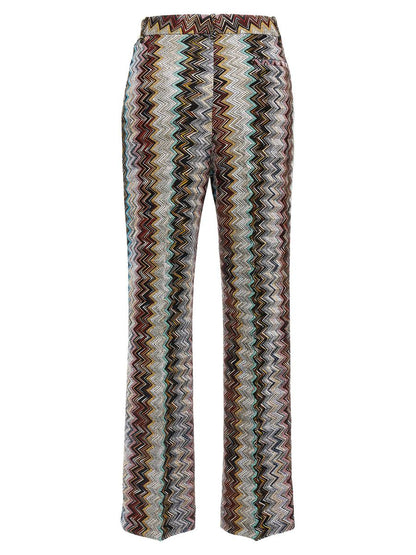 Missoni Zig Zag Lamé Hose